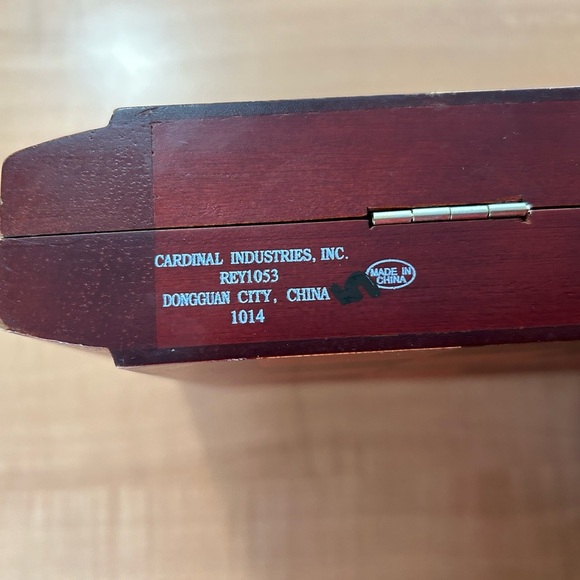 Cardinal wooden board games chess & checkers complete - Picture 8 of 8